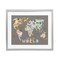 Stupell Industries Kid's Map Of World Brown Framed Print Under Glass, design by Carla Daly